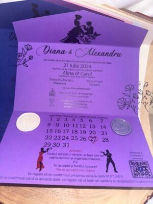 Invitatie tip plic - imagine 11