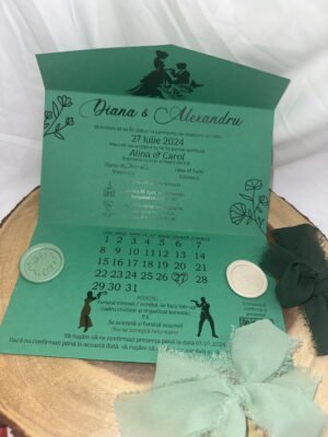 Invitatie tip plic - imagine 10