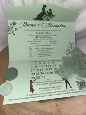 Invitatie tip plic - imagine 4