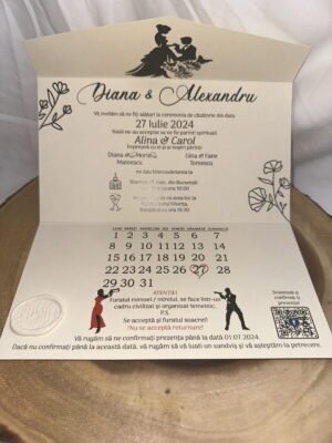 Invitatie tip plic - imagine 6