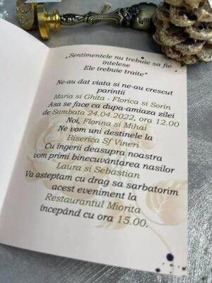 Invitatie tip carte - imagine 3