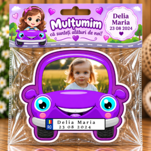 Mărturie magnetică personalizată – O Călătorie Fermecată