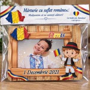 Mărturie magnetică personalizată – Suflet de Român