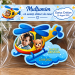 Mărturie magnetică personalizată – Aventură printre Nori