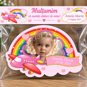 Mărturie magnetică personalizată – Zbor de Poveste