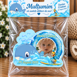 Mărturie magnetică personalizată - Veselie la Ocean