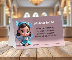 Plic bani bebe fluturaș
