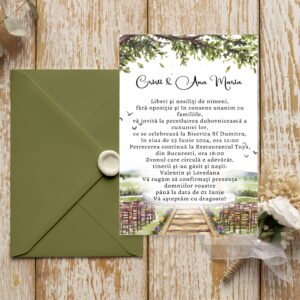Invitatie eleganta