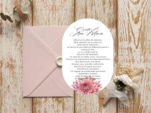 Invitatie arcada dubla