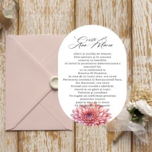 Invitatie arcada dubla