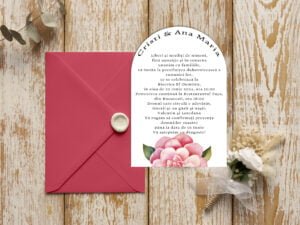 Invitatie tip arcada