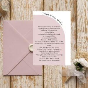 Invitatie eleganta