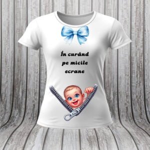 Tricou personalizat gravide - imagine 2