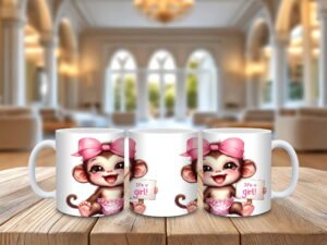Cană cu ''It's a Girl'' - imagine 7