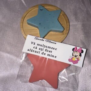 Stea wax melt cu șnur