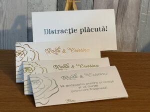 Plic bani nuntă folio - imagine 2