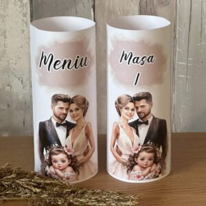 Meniu nuntă Cilindru
