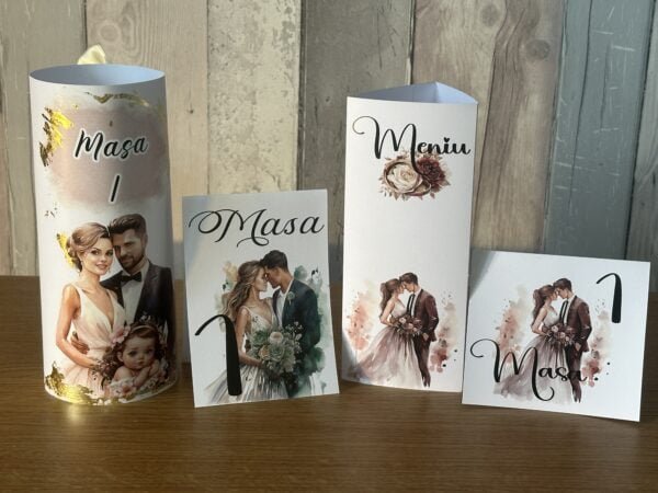 Număr de masă tip stand - imagine 7