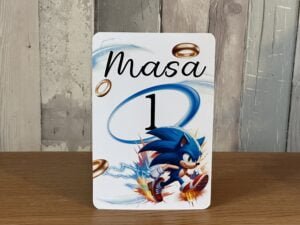 Număr masă Sonic