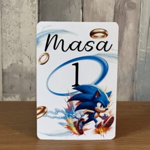 Număr masă Sonic