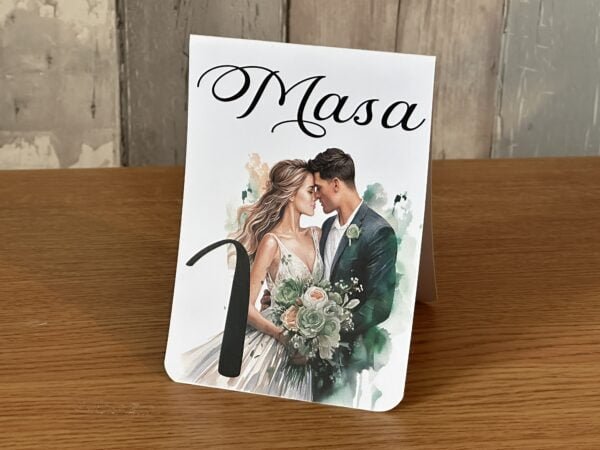 Număr de masă tip stand - imagine 3