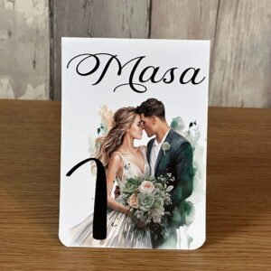 Număr de masă tip stand