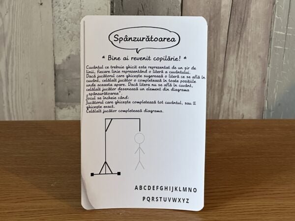 Joc Spânzurătoarea