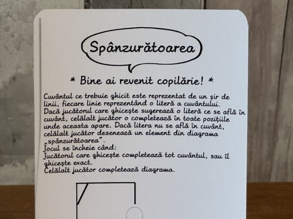 Joc Spânzurătoarea - imagine 2