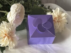 Cutie cu închidere tip petale - imagine 2