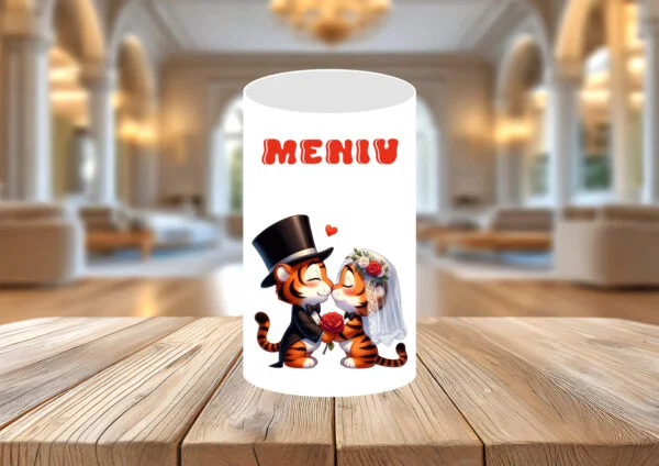 Meniu Cilindru cu Tigri