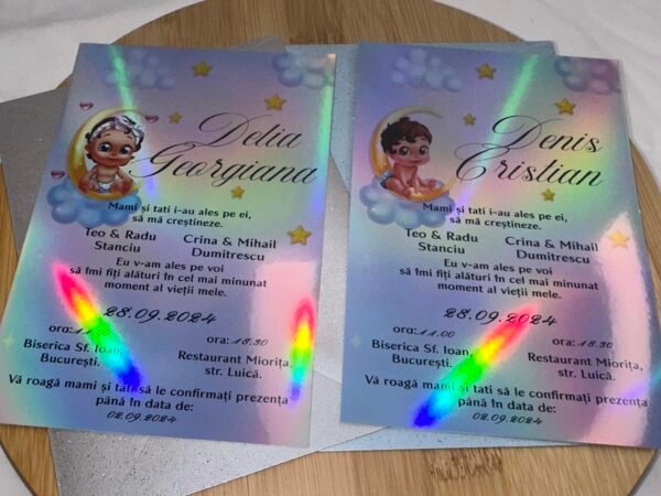 Invitatie Curcubeu - imagine 6