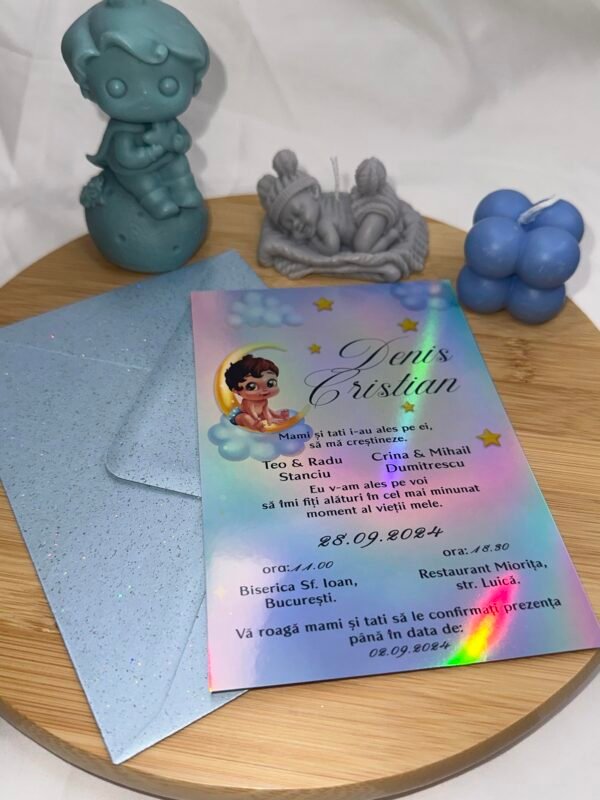 Invitatie Curcubeu - imagine 2