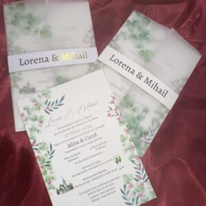 Invitatie vellum