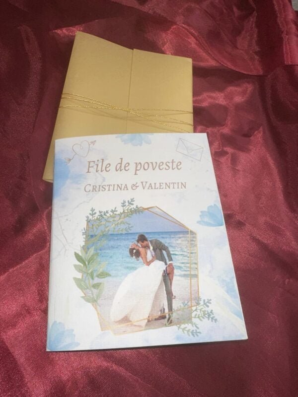Invitatie tip carte
