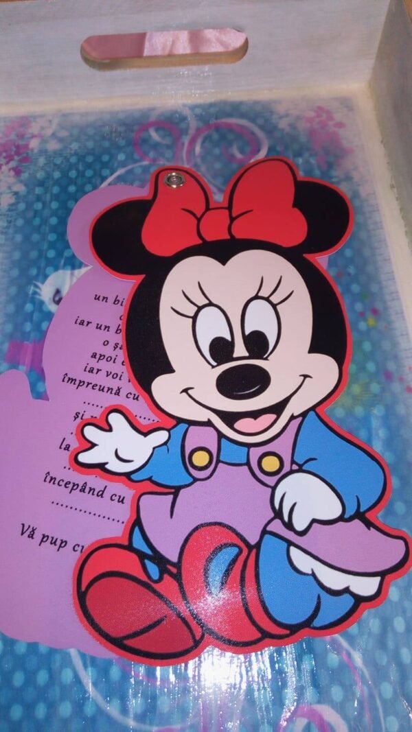 Invitatie minnie - imagine 5