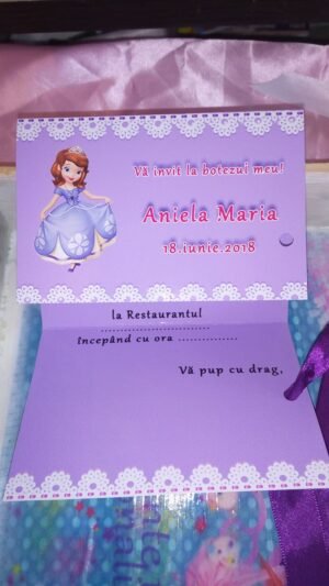 Invitatie Sofia - imagine 2