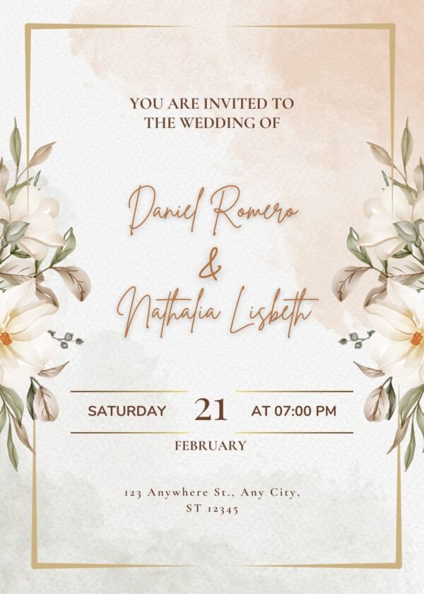 Invitatie digitala nunta