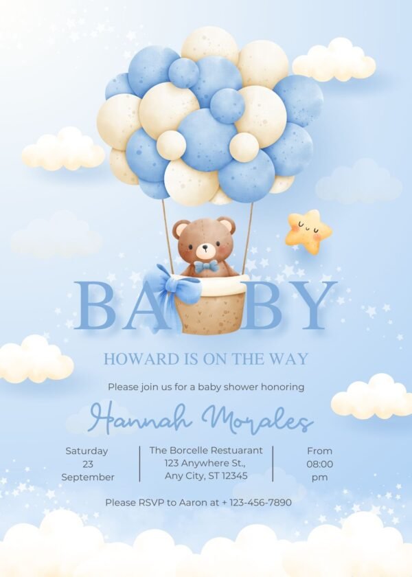 Invitatie digitala botez