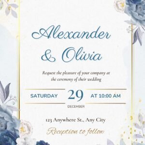 Invitatie digitala nunta