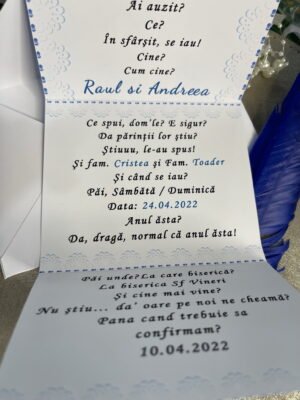 Invitatie eleganta - imagine 4