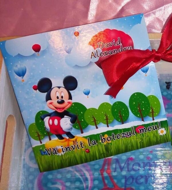 Invitatie mikey - imagine 2