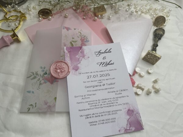 Invitatie vellum - imagine 2