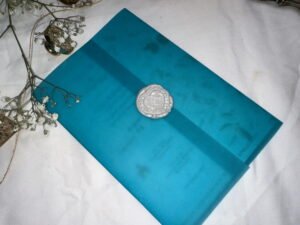 Invitatie vellum verde - imagine 2