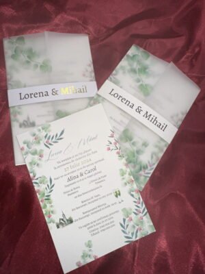 Invitatie vellum - imagine 3