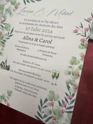 Invitatie vellum - imagine 8