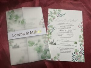Invitatie vellum - imagine 9