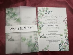 Invitatie vellum - imagine 10