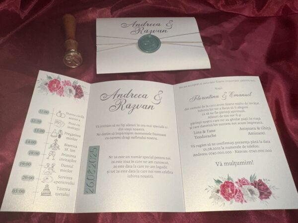 Invitatie eleganta - imagine 2