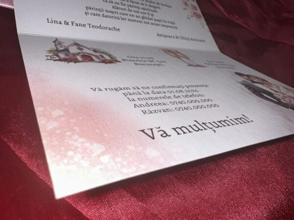 Invitatie tip plic - imagine 3