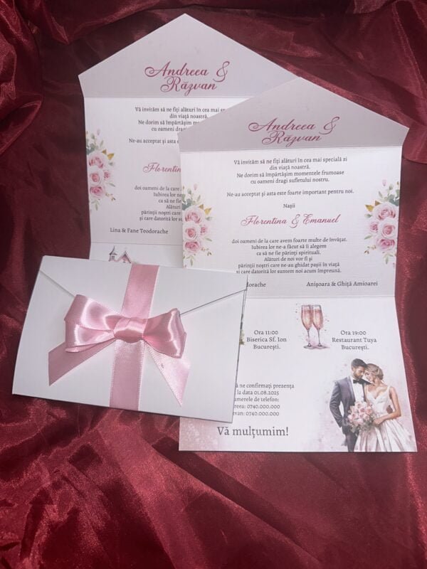 Invitatie tip plic